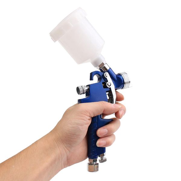 

mini air spray car body detail touch up coat paint sprayer sptot repair hvlp
