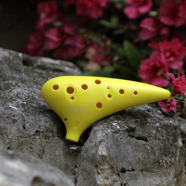 

12 holes alto c ocarina music instrument for beginner professional performer (yellow
