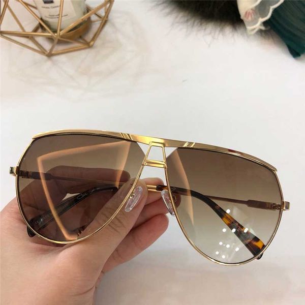 

wholesale-new fashion designer fashion sunglasses 9953 pilot frame popular style simple quality men outdoor eyewear with original box, White;black