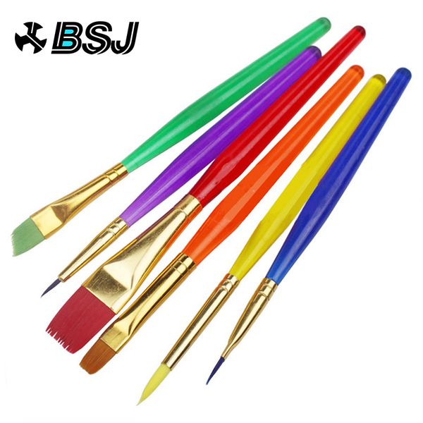 

6pcs/set cake brush fondant cake decorating painting brush diy sugarcraft pastry tools kitchen accessories