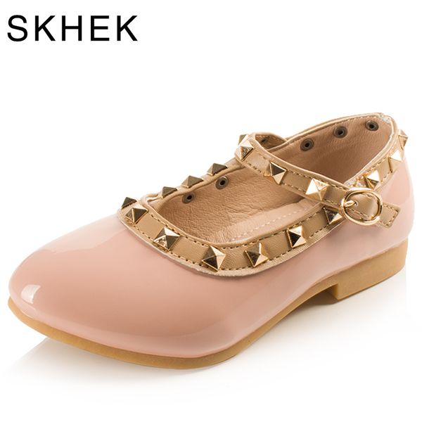 

skhek rivets girls shoes children shoes kids flat sneaker white pink red black for 1-6 years baby new fashion sandals new hot, Black;grey