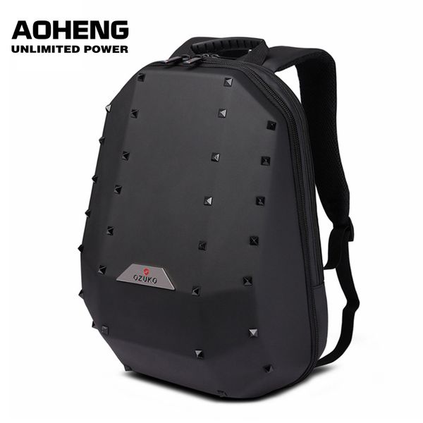 

leisure 15.6 "lapbackpack for men fashion rivet backpacks schoolbag for teenager travel bag waterproof bag women
