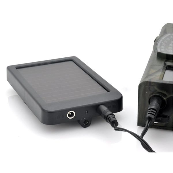 

p-traps hunting game camera battery solar panel charger external solar power panel for wild trail camera hunting cameras