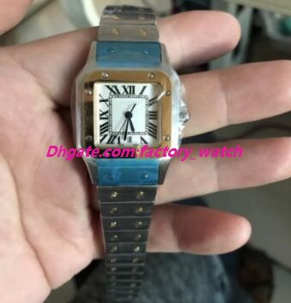 

seller lady men watch wristwatch medium w2sa0007 35mm automatic white dial stainless steel bracelet luxury watch ing, Slivery;brown