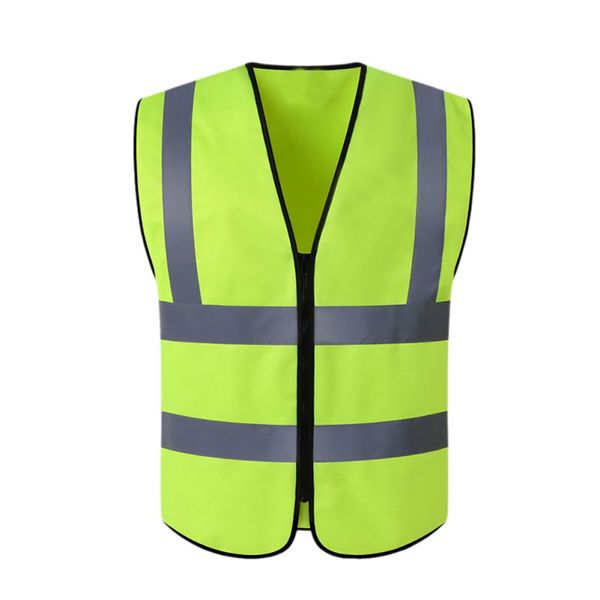 

safety vest high visibility reflective workplace road working security jacket outdoor waistcoat cycling sportswear uniforms, Gray;blue