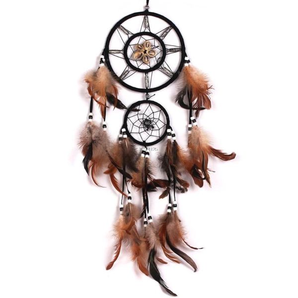 

dream catcher with feathers wall hanging decoration decor bead ornament apr