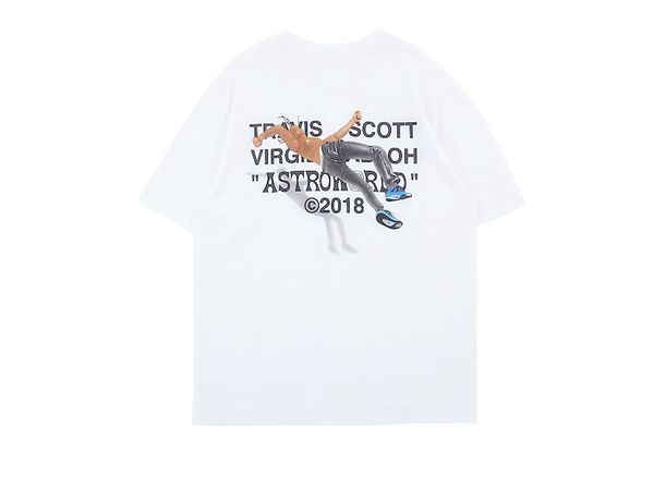 

2019 new travis scott astroworld staff tour letter printing men short aw sleeve t shirt clothes hip hop sports casual tee sellers, White;black