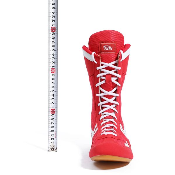 

boxing shoes men's boot boxing training shoe red