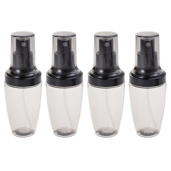 

4pcs 60ml portable travel bottles empty spray bottle for make up skin care refillable travel use container perfume atomizer