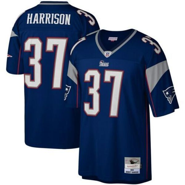 

rodney harrison mitchell & ness 2003 retired legacy jersey, Gray