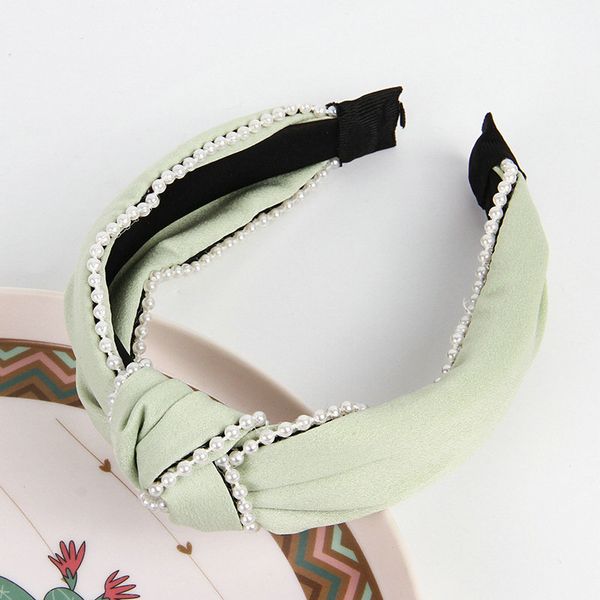 

атласная перл крест оголовье hairbands для lady bands cute волос pearl головы bands concord стрижки волос девушки стиль tmsqi, Black;brown