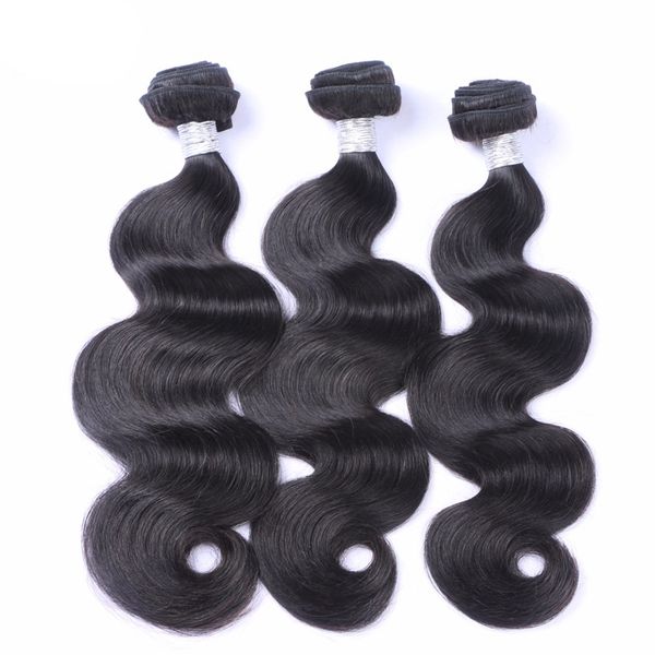 

high grade 10a remy hair weave 100% human hair weft body wave 100g/pc shpping natural color dyed and permedd available