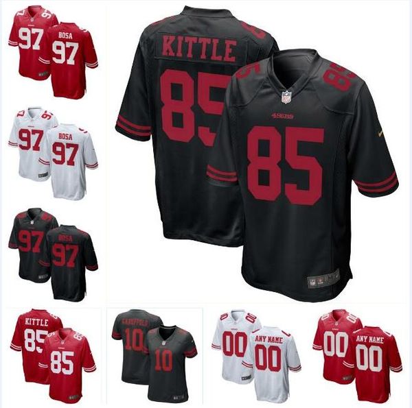 49ers jersey bosa black