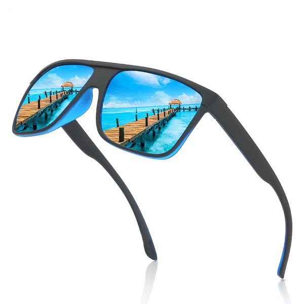 

brand designer sunglasses women/men polarized driving sun glasses uv protection pc frame colorful coating fashion luxury sunglasses sport, White;black