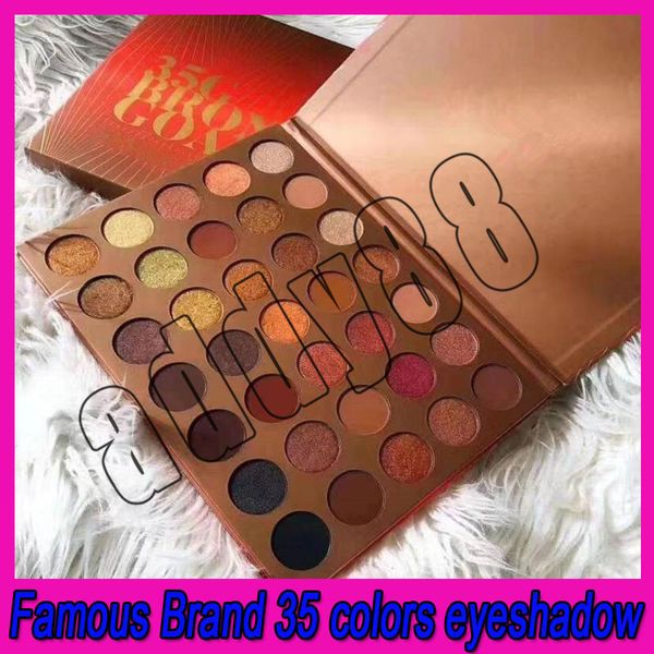 

2019 Hot m brand 35G Bronze Goals 35 Color Eye Shadow Palette 35color Eyeshadow Palette eye Makeup DHL Free Shipping