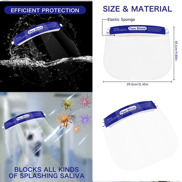 

n95 masks anti-fog protective facial mask adjustable designer face mask anti-saliva safety face shield anti-pollution clear mask