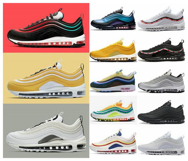 

Кроссовки 97-х годов Непобедимые Ультра Мужчины Неон Сеул Красный Леопардовый тол