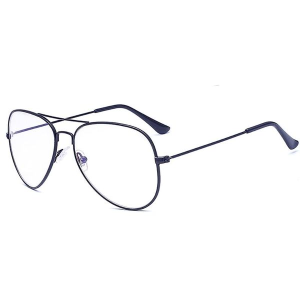 

pilot metal frame bolcking anti blue light computer glasses for men women anti eye eyestrain goggle eyewear, White;black