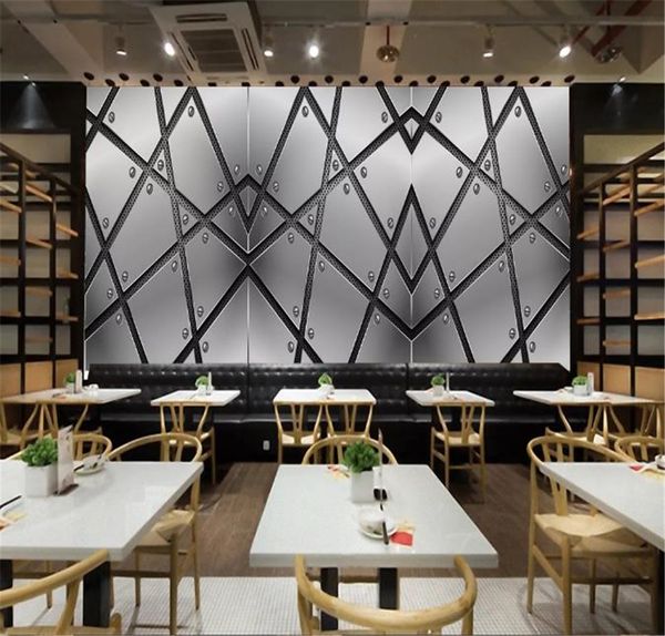 

американский урожай 3d обои металлический механизм простой индустриальный стиль большой росписи бар тема обои