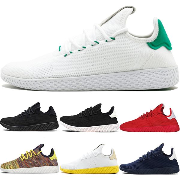 

stan smith tennis hu men women running shoes pharrell williams og multi color black white oreo blue red runner sport sneaker size 36-45