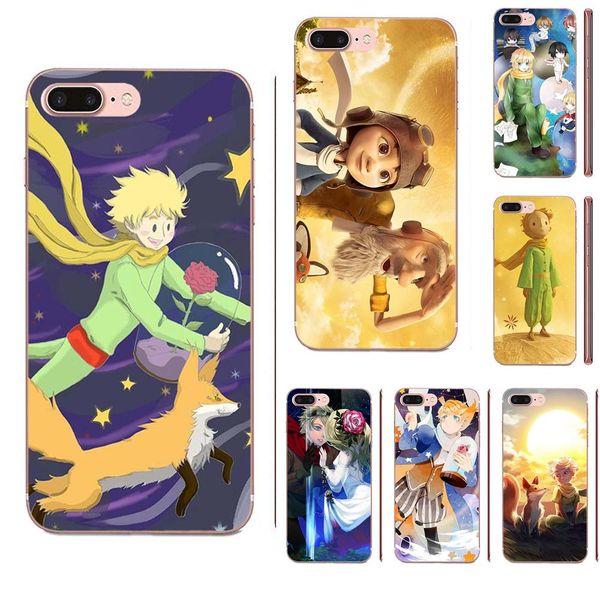 

custom soft printing for xiaomi redmi note 2 3 3s 4 4a 4x 5 5a 6 6a pro plus cartoon little prince and fox