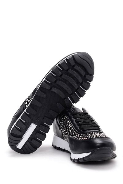 

derimod из натуральной кожи черных женщин «s sneaker, Black