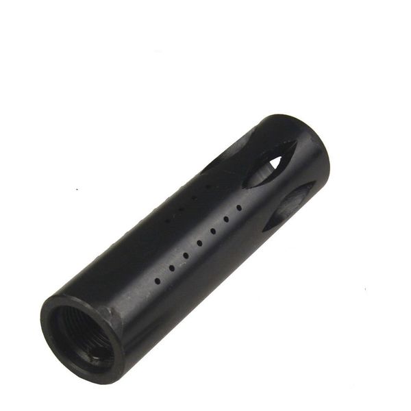 Tactical .308 Muzzle Brake Steel With Crush Washer 5 8-24 Pitch Thread