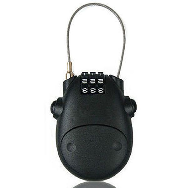 

telescopic rope combination locks luggage password padlock travel bag bicycle cable safety security cable digit anti-theft lock