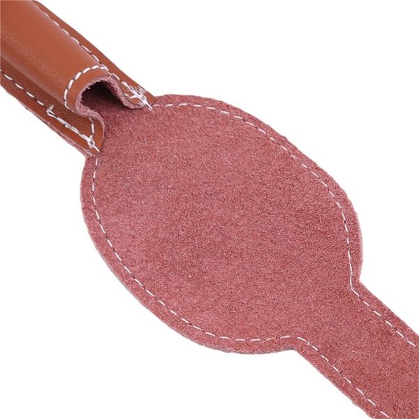 

1pc imitation leather razor cover manual shaver protector shave storage case travel trip portable prevent scratch tools