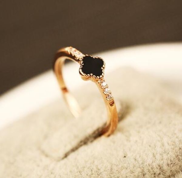 

fashion korean inlaid zircon ring plated 18k real gold simple female ring fashion classic women ring valentine's day gift298z, Silver