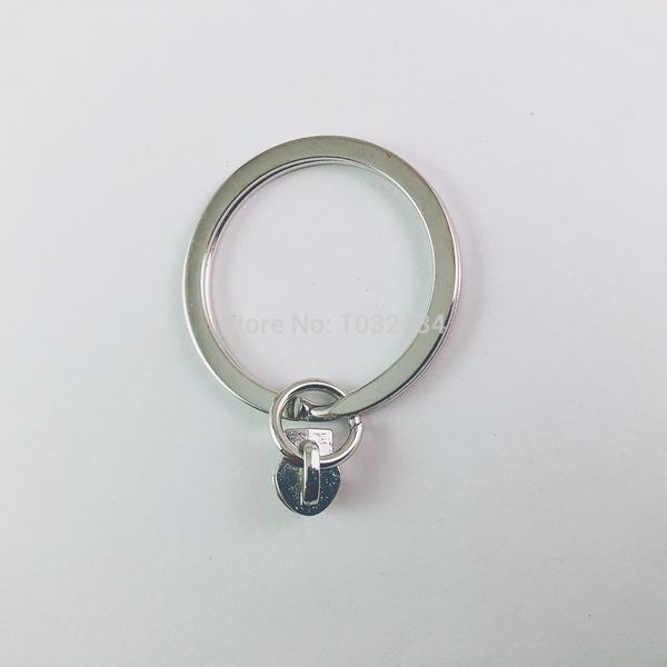 

1000 pcs/lot no. 3 ring zipper head pendant 32mm key ring diy zipper head package accessories key chain, Silver