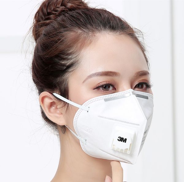 

in stock 3m kn95 n95 face mask breathing valve kn90 face mask mouth cover filter dustproof protective mask breathable comfortable