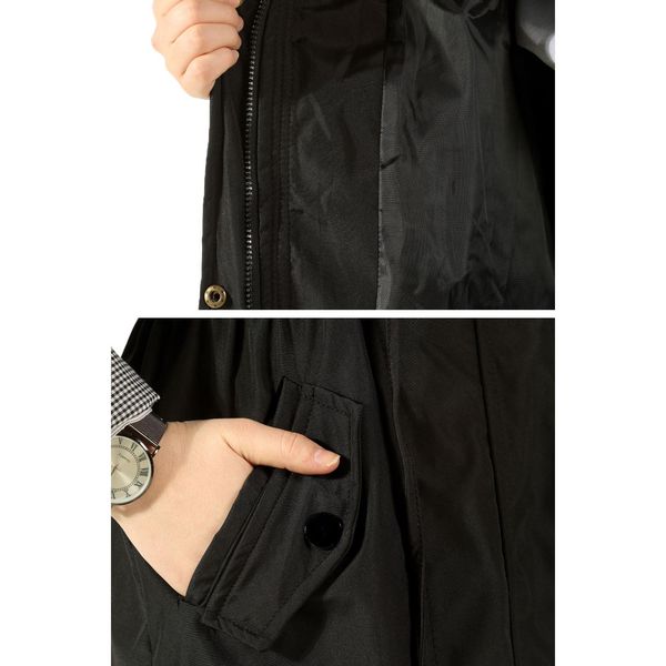 

lined trench, Tan;black