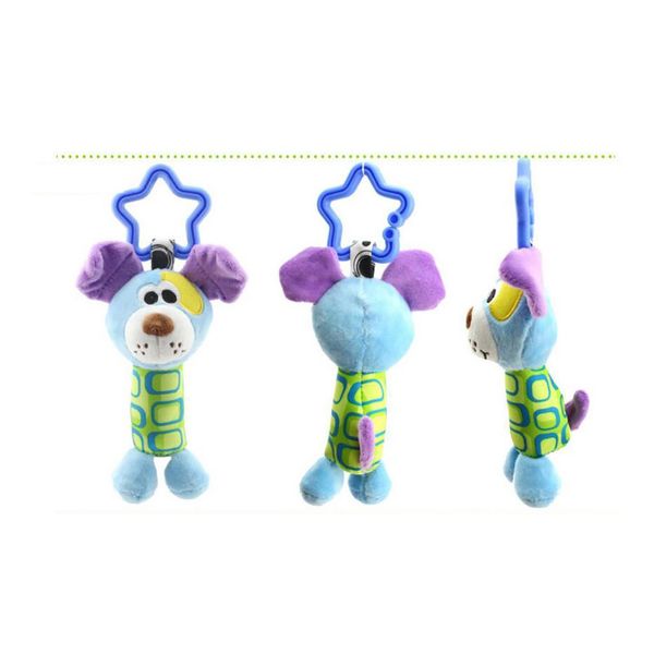 

baby stroller pendant comfort toy 0-1 year old car hanging bed hanging animal hand grab rattle puppy lion elephant