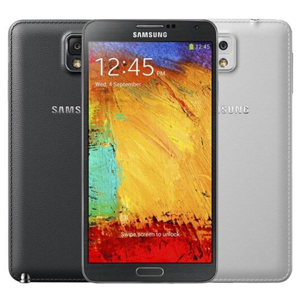 

refurbished original samsung galaxy note 3 n9005 n900a n900v n900t n900p 4g lte 5.7 inch quad core 3g ram 32gb rom 13mp phone dhl 5pcs