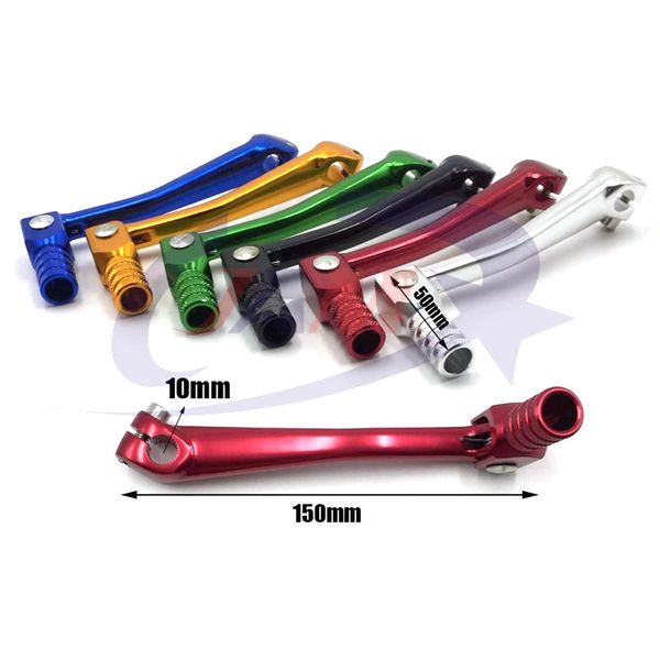 

motorcycle cnc aluminum folding gear shift lever fit kayo apollo bosuer 110/125/140/150/160cc dirt bike pit bikes gear lever
