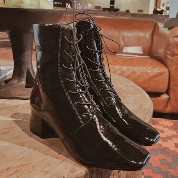 patent leather cowboy boots womens