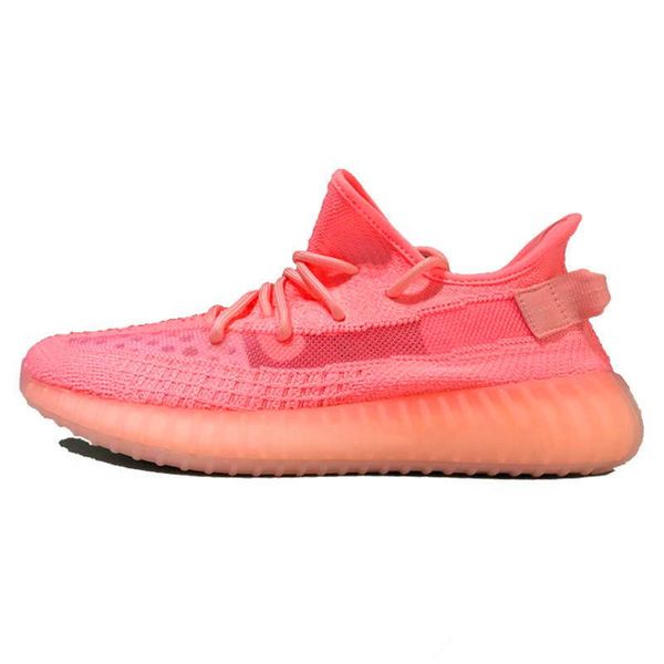 

2020 lundmark pink gid glow in the dark clay black static clay running shoes womens trainers kanye west v2 designer outdoor sneakers 06
