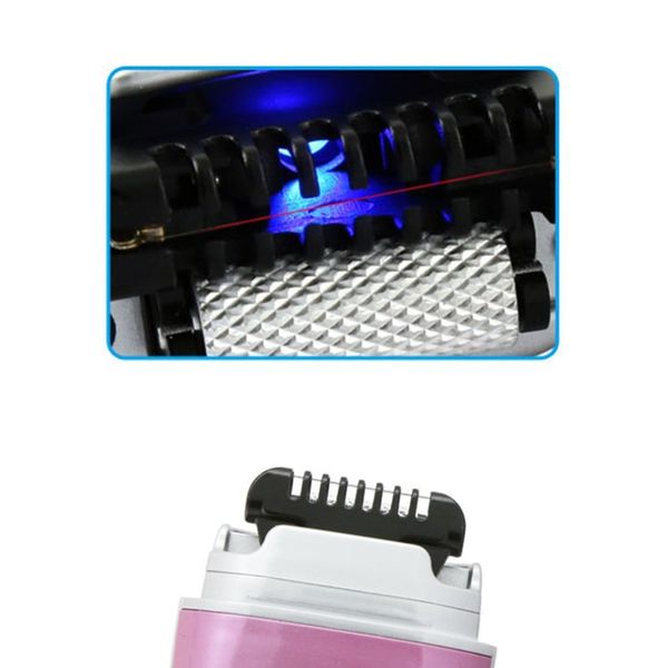 

kemei 6810 infrared epilator women ine formula pink electric shaver depilation lady shaver new infrared hair removal women body kgewt