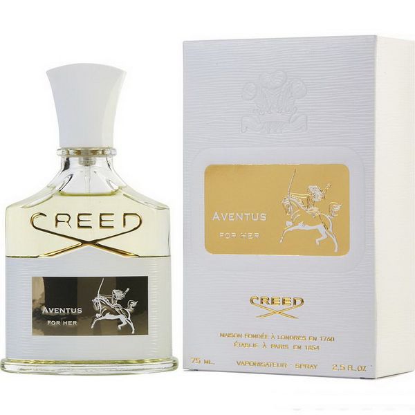 

Creed Aventus для ее парфюмерии для женщин с длительным высоким ароматом 75 мл хорошего качества поставляются с коробкой бесплатная доставка