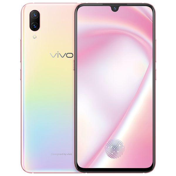 

original vivo x23 fantasy 4g lte cell phone 6gb ram 128gb rom snapdragon 660 aie octa core 6.41 inch full screen 24.8mp face id mobile phone