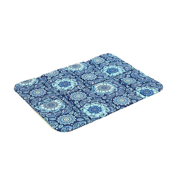 

outdoor portable camping mat beach picnic waterproof park soft folding seat pad floral print moisture proof anti dirty mattress