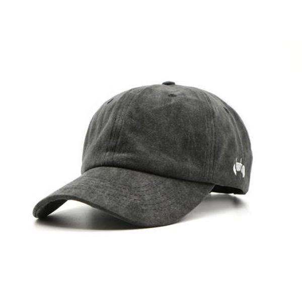 

washed baseball cap embroidery akto duck tongue hat custom men's hat outdoor couple outdoor sun hat, Blue;gray