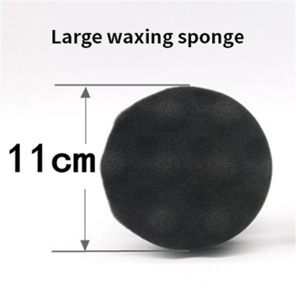 

nice hand-held wavy high-density car tire waxing sponge-large
