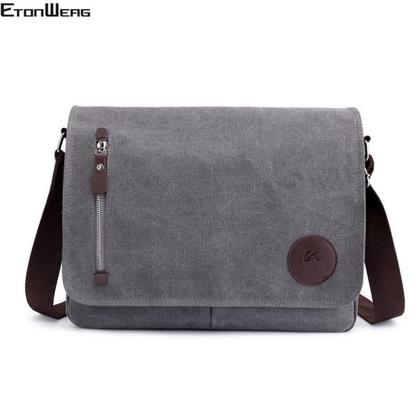 

vintage canvas briefcase men business office crossbody bags casual cover shoulder bags envelope male file work bag retro 2020