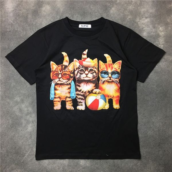 

gucci men новые мужские моды класса люкс дизайнер футболки в 2019 году, White;black
