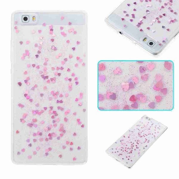 

любовь сердце dijiao тпу чехол для телефона huawei p8 lite