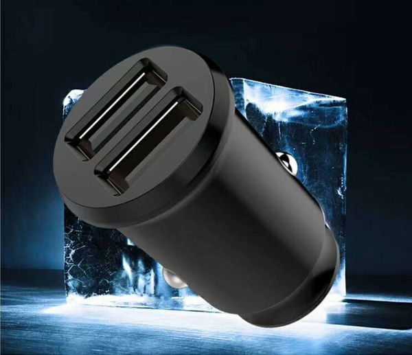 

ale wholesale price mini usb car charger for mobile phone tablet gps 3.1a 4.8a fast car phone charger