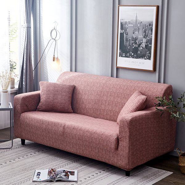 

slipcovers sofa elastic stretch cotton tight wrap all-inclusive slip-resistant armchair loveseat sectional couch cover full sofa