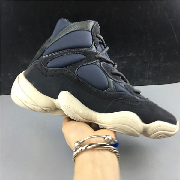 

kanye west 500 high slate running shoesyees500 slate mens sports high help outdoor sport chaussures size 7~12 fw4968
